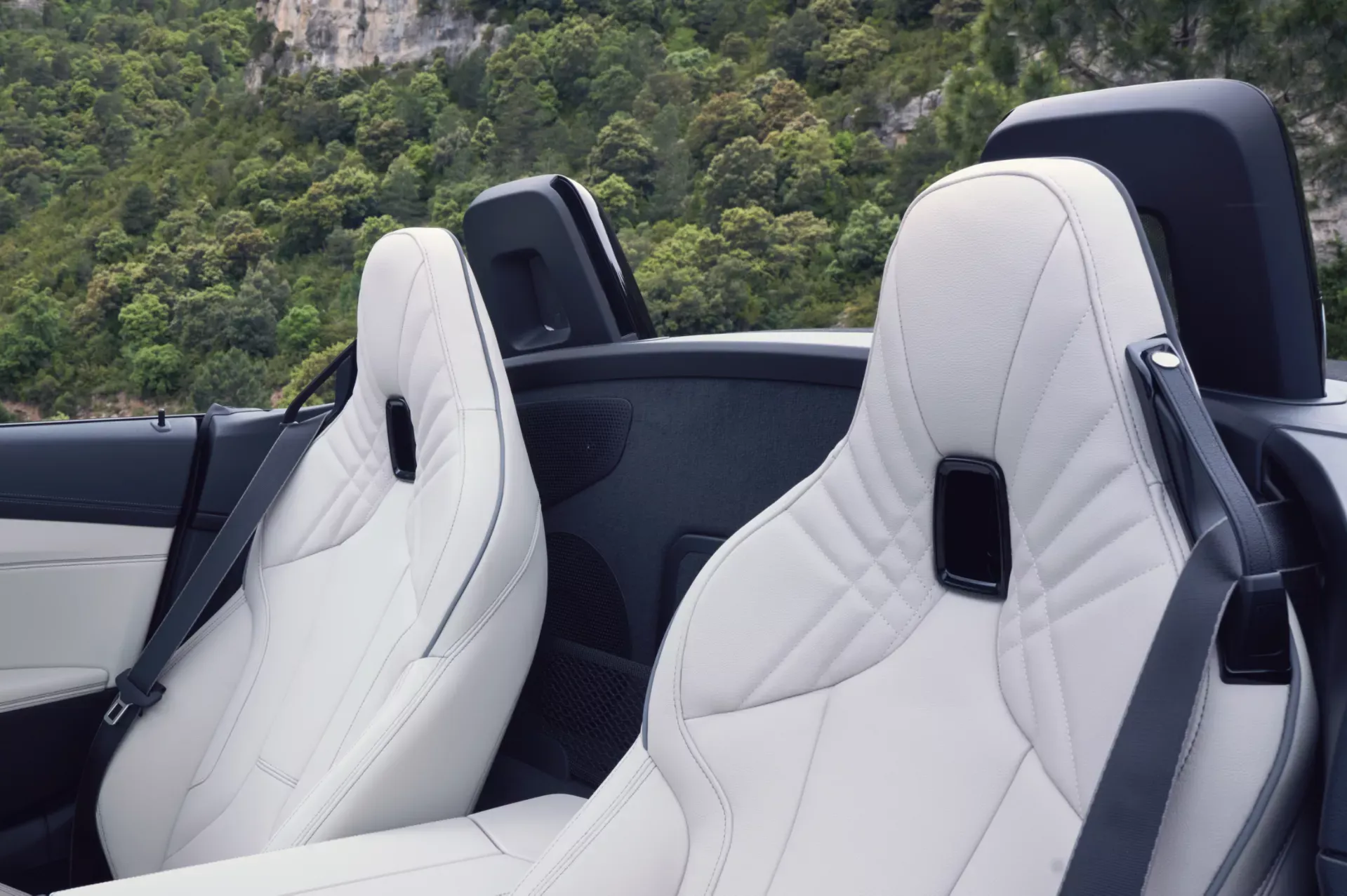 Unique right down to the interior.